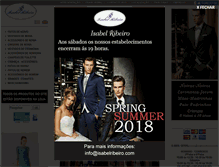 Tablet Screenshot of isabelribeiro.com